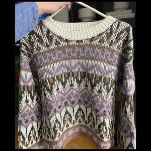 Chunky anthropologie sweater